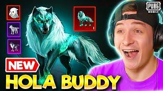 MYTHIC NETHER WOLF HOLA BUDDY OPENING! PUBG MOBILE