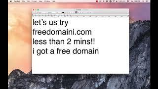 How to Get a Free Domain Name .PW .INFO | Free 10GB Disk Space cPanel Host No Ads | ifreedomains.com