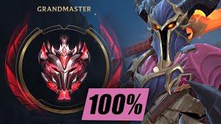 PANTHEON MID 100% PERFORMANCE IN GRANDMASTER | SOLO Q