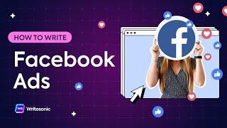 How to Write High Quality Facebook Ads Copy in 3 Minutes Using AI