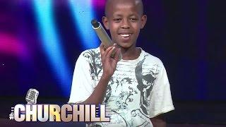 Young Juma, aspiring  actor/comedian on Churchillshow