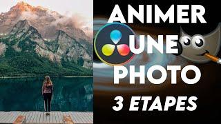 Comment Animer une Photo - Davinci Resolve 18 / GIMP