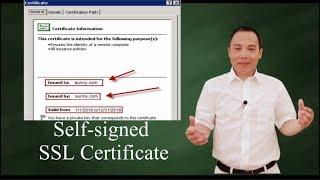 PKI: self-signed digital certificate?