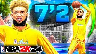 7’2 POST SCORER BUILD IS DOMINATING NBA 2K24! BEST POST SCORER BUILD 2K24! BEST POST SCORER 2K24!