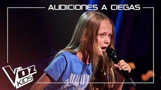 Carmen Holden - "Always remember us this way" | Blind auditions | The Voice Kids Spain 2024