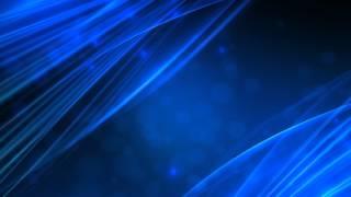 4K 2160p Blue Ambient Waving Lines Motion Background