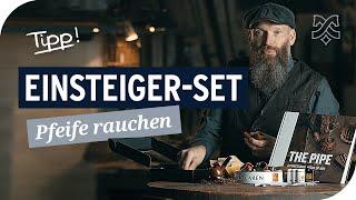 Pfeife Einsteiger-Set [Tipps zum Pfeife rauchen für Anfänger mit dem Starterset]