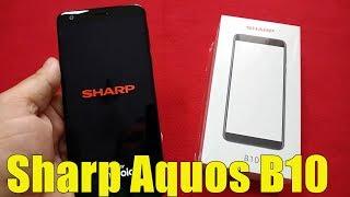 Китайский Sharp Aquos B10 Распаковка и первый взгляд