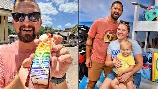 Trying NEW Treats At Disney Springs! | Fun Family Day, Cute Summer Photo Op & Merch Update!