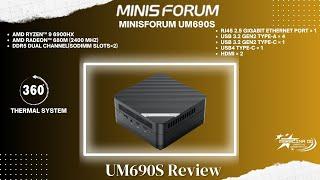 Minisforum UM690S Mini PC Review - AMD Ryzen 9 6900HX and AMD Radeon 680M Graphics