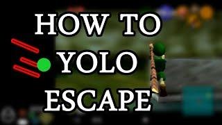 HOW TO YOLO Aqua Escape In Ocarina of Time Speedrun