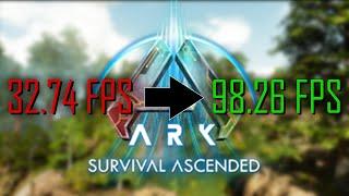 How to improve FPS drastically in Ark Survival Ascended (hidden commands for improvement)