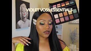 Violet Voss Essentials Palette| Yellow & Green Eyeshadow Look!