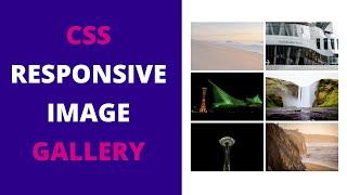 Responsive Image Gallery with HTML & CSS (Flexbox)