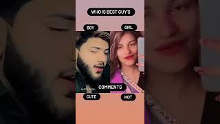 Girl vs boy|| Who is best || latest tiktok duet bd video #shorts #instagram #viral #tiktok #trending