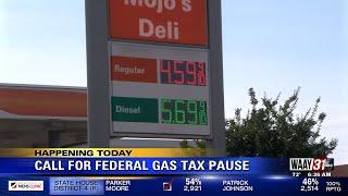 Call For Federal Gas Tax Pause