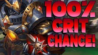 FULL CRIT KING ARTHUR IS THE FUNNIEST THING IN SMITE  - Masters Ranked Duel - SMITE