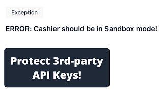 Laravel 3rd-party Integrations: Secure Live API Keys