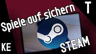 Steam Spiele sichern und wiederherstellen auf externer Festplatte ohne Download