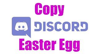 How To: Do the Copy Easter Egg in Discord