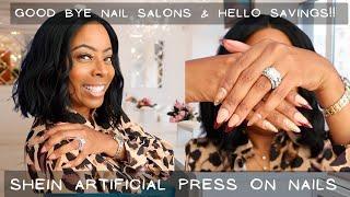 GRWM: Applying SHEIN $2.00 Press On Nails...