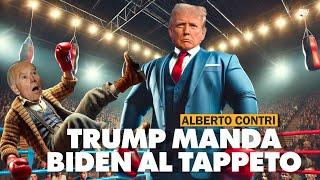 Alberto Contri: "Trump ha mandato Biden al tappeto"