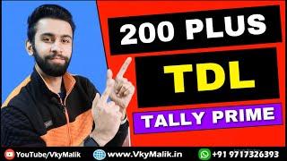 Tally Prime All TDL Files Free Download, Tally Prime TDL Files