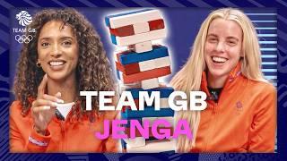 "I Eat Onion Like An Apple!"  | Keely Hodgkinson, Laviai Nielsen & More Play Jenga | Team GB