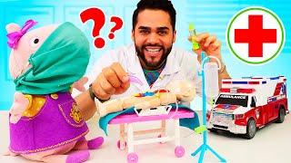 Peppa Pig e o Doutor de Brinquedos: Aprendendo sobre Cirurgia em um Vídeo Infantil