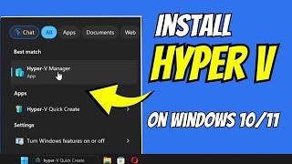 (Easiest Way) Enable Hyper-V in Windows 10/11 Home or Pro Edition - 2023