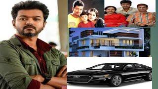 Actor Vijay lifestyle 2023#family#age#salary#car collection#networth