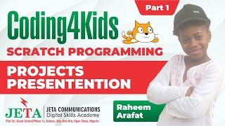 Raheem Arafat | Coding4KIDS - Scratch Programming