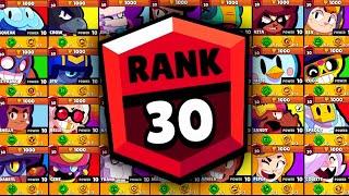 ALLE 47 BRAWLER AUF RANG 30 PUSHEN IN 1 VIDEO! 