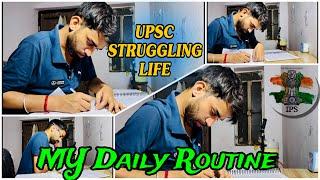 UPSC Aspirants Study Routine True life Of An Upsc Aspirants with Ytpart Time work Struggle for Upsc