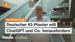 heute journal vom 15.09.2024 Katastrophenalarm in Österreich, „KI-Pionier“ Hochreiter im Gespräch