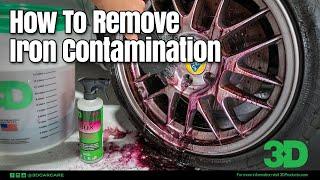 How to chemically remove contamination from your cars wheels and paint - BDX - Iron Fallout Remover