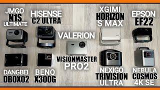 GAME CHANGING 4K Laser Projectors 2024: Valerion, Nexigo, XGIMI, Hisense, JMGO, Epson, Nebula, BENQ