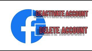 DELETE or DEACTIVATE YOUR FACEBOOK ACCOUNT IN JUST 20 Second USING YOUR PHONE