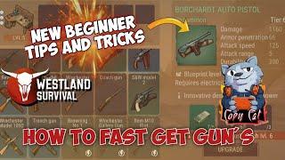 Westland survival how to fast get gun's simple walkthrough new Beginner Tips and Tricks