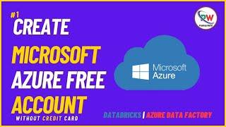 #1 How To Create Azure Free Account (Without Credit Card)