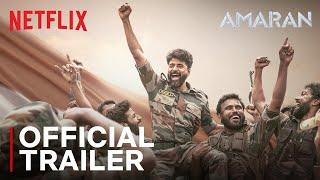 Amaran | Trailer | Sivakarthikeyan, Sai Pallavi | Netflix India