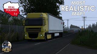 Is this the NEW BEST MAP in ETS2? Real Poland 1:1 Review