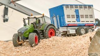 Tractors and RC trucks at work collection