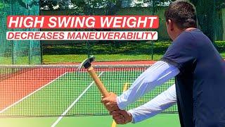 How Swing Weight Affects Tennis Technique