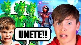 ENTRO AL CLAN DE LOS NIÑOS RATAS DE FORTNITE