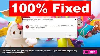 The application was unable to start correctly (0xc0000005) Windows 7/8/10/11 (2022)