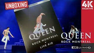 Queen Rock Montreal & Live Aid 4K UltraHD Blu-ray unboxing