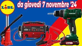 Volantino LIDL giovedì 7 novembre '24 - PARKSIDE - ULTIMATE SPEED #volantinolidl #parkside #faidate