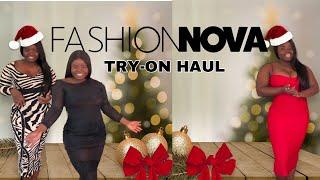 Fashion Nova Holiday Try-On Haul | Festive & Stylish Outfits