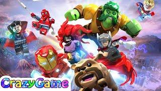 Lego Marvel Super Heroes 2 Complete 100% Walkthrough Freeplay (6 Hour)